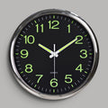 LightSilence Silent Classroom Wall Clock with LED Lighting 30 cm
