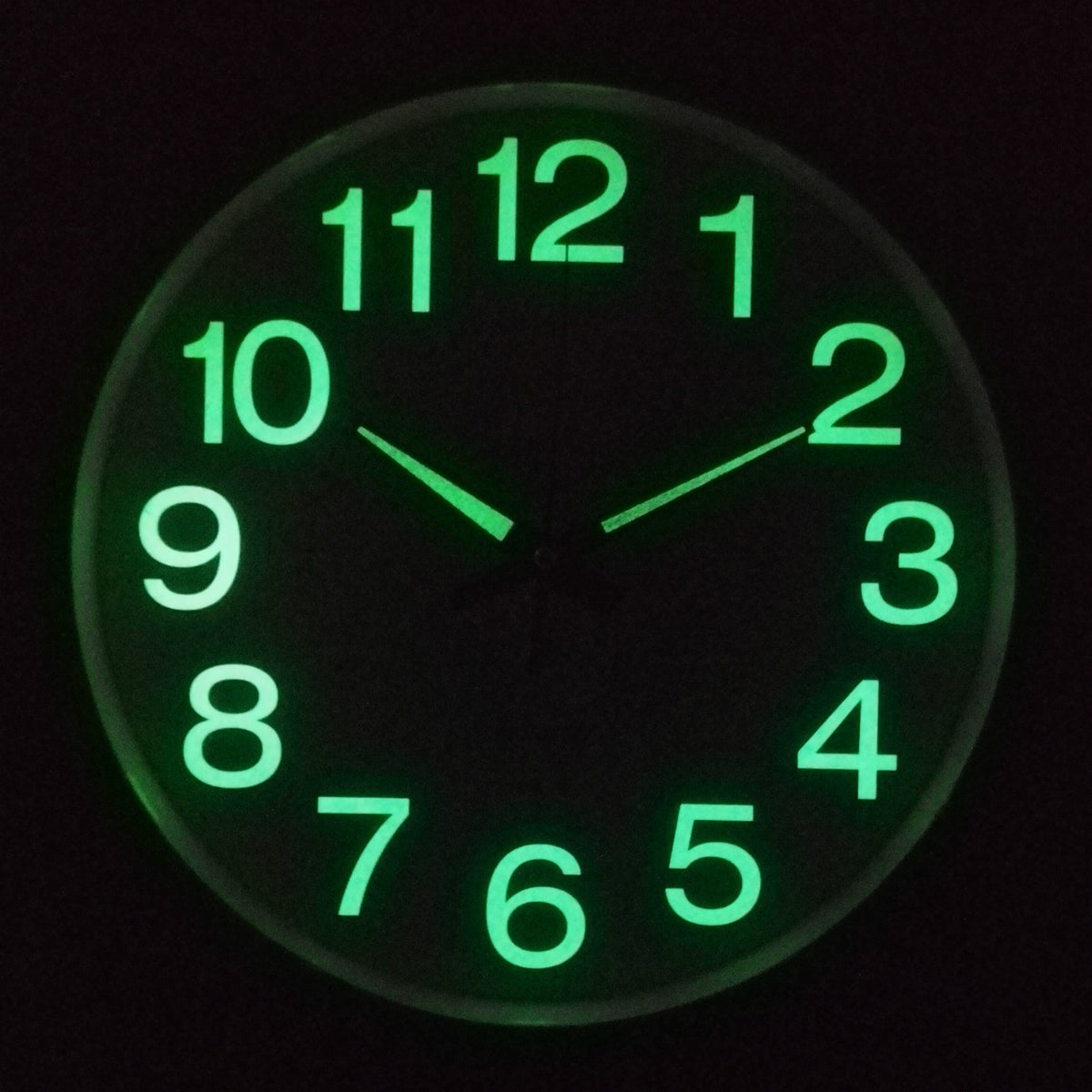 LightSilence Silent Classroom Wall Clock with LED Lighting 30 cm