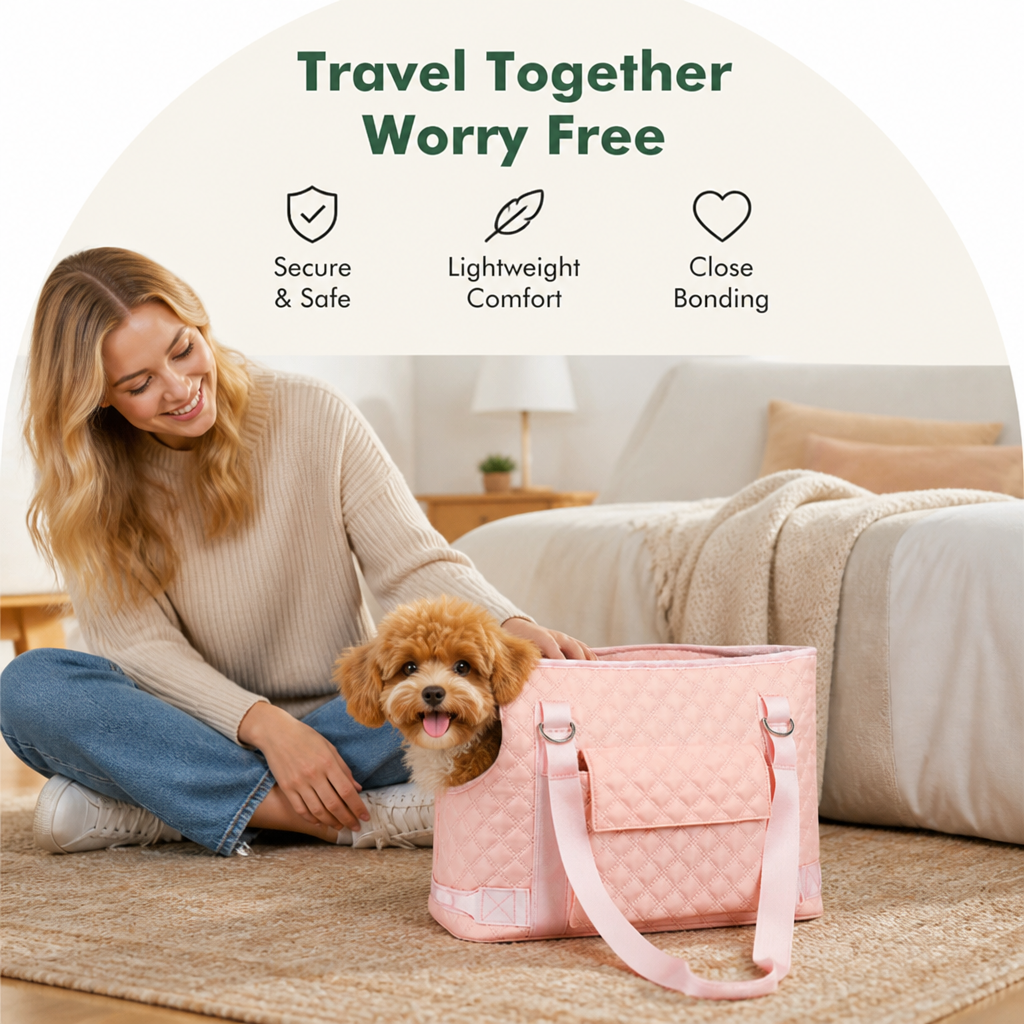 Lightweight & airline-approved dog carrier