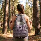 Lightweight Rucksack Backpack, 35 Litre Capacity, Bungee Cord & Mesh Pockets