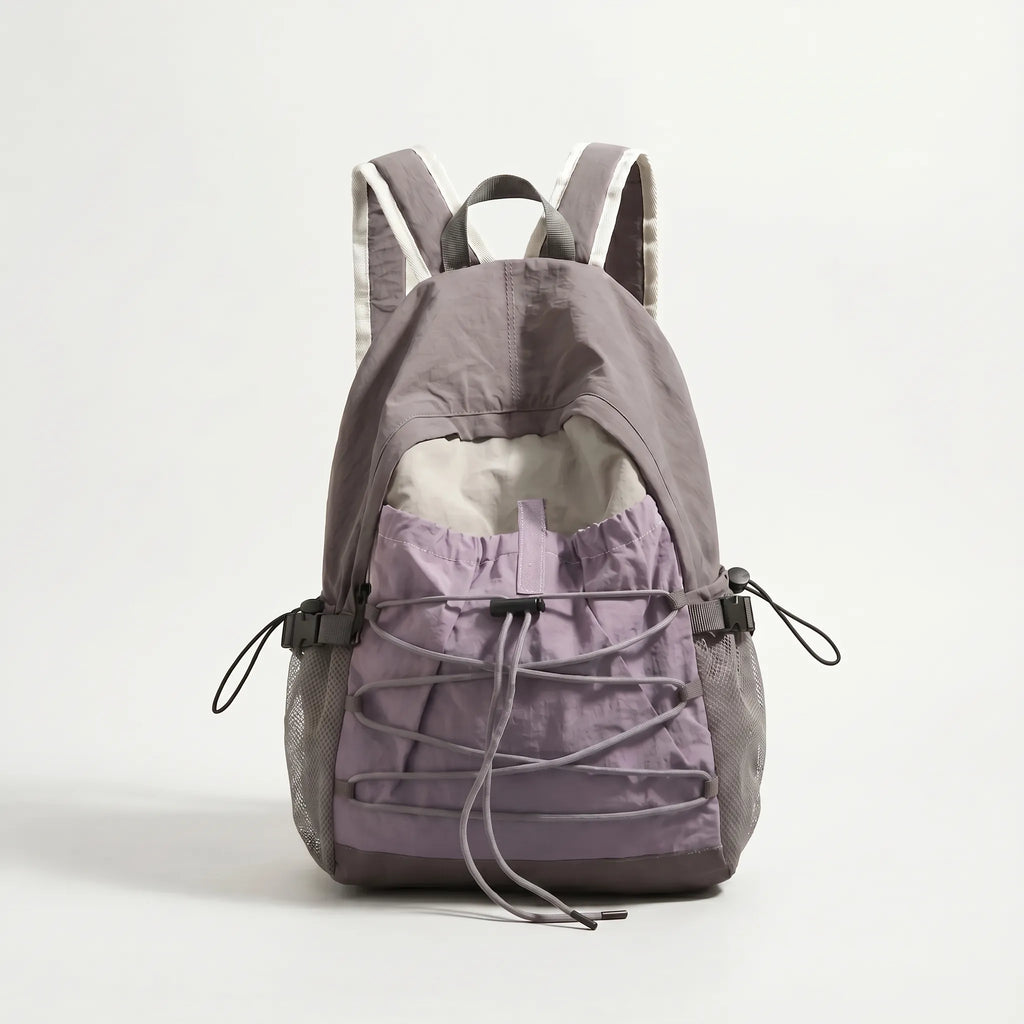 Lightweight Rucksack Backpack, 35 Litre Capacity, Bungee Cord & Mesh Pockets