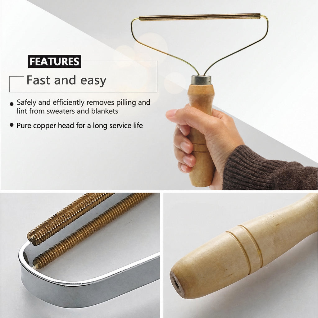 Lint remover for cashmere, wool jumpers, and knitwear