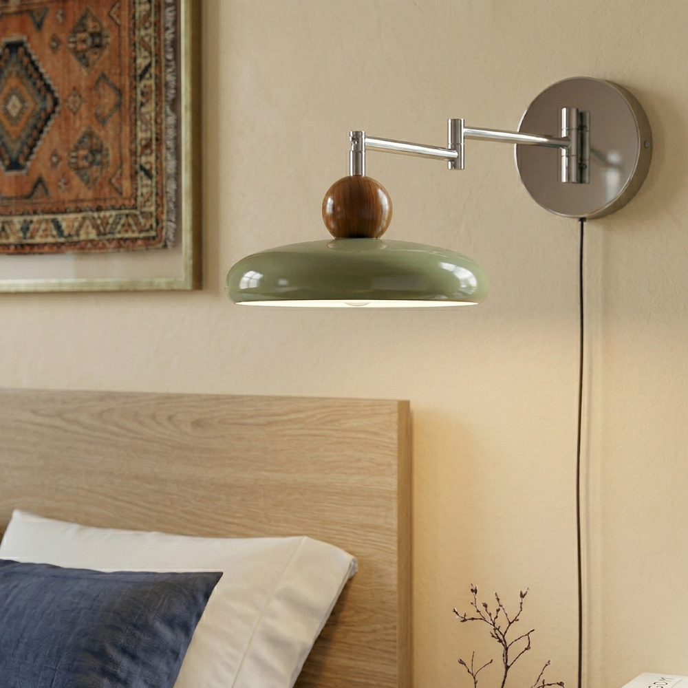 Lola Round Disk Wall Light With Integrated LED For Indoor Use