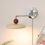 Lola Round Disk Wall Light With Integrated LED For Indoor Use