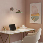 Lola Round Disk Wall Light With Integrated LED For Indoor Use