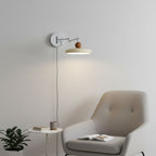 Lola Round Disk Wall Light With Integrated LED For Indoor Use