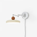 Lola Round Disk Wall Light With Integrated LED For Indoor Use