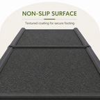 Long Folding Dog Ramp With Side Rails (Supports 68 kg)