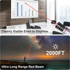 Long range green laser pointer high power