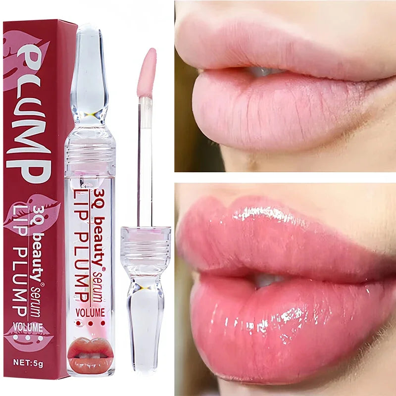 LumaGlow Lip Serum Plumper for Fuller Lips Quickly in Minutes