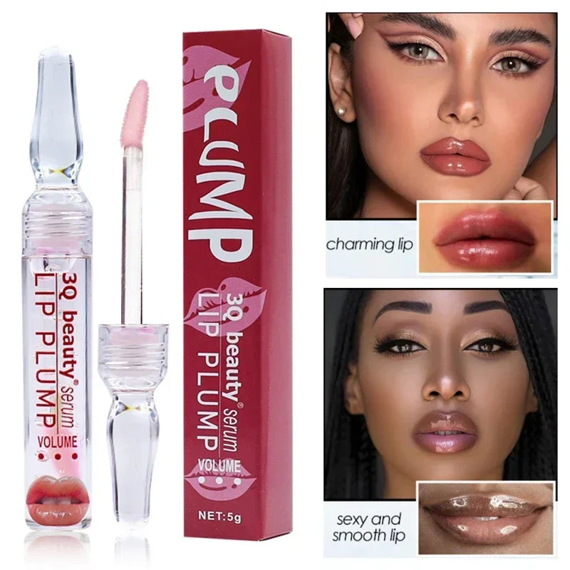LumaGlow Lip Serum Plumper for Fuller Lips Quickly in Minutes
