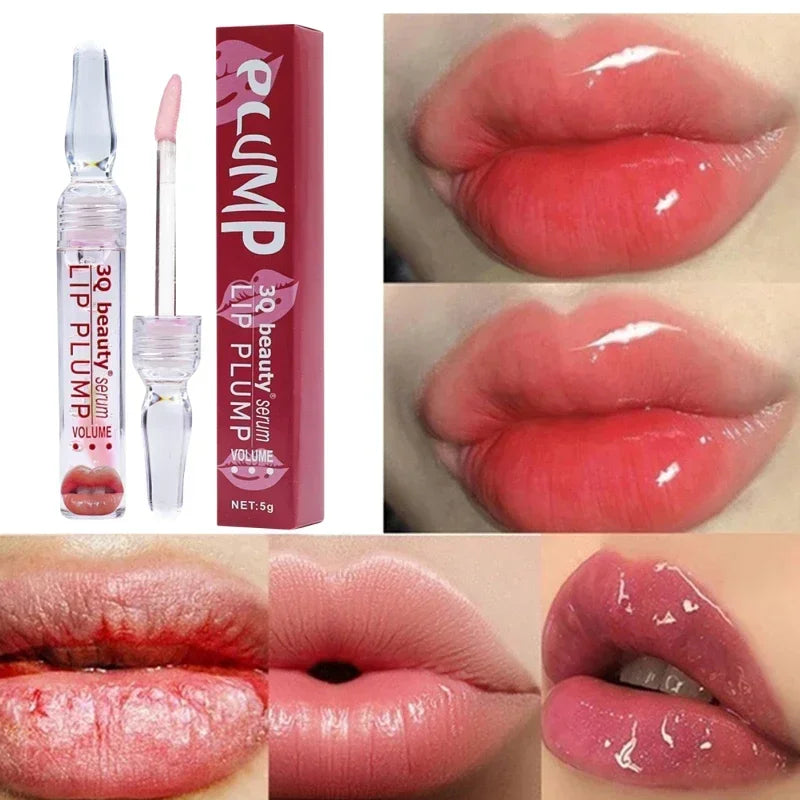 LumaGlow Lip Serum Plumper for Fuller Lips Quickly in Minutes