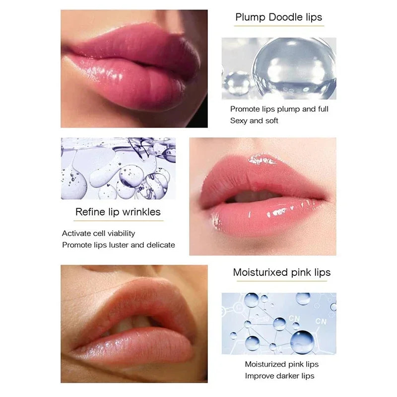 LumaGlow Lip Serum Plumper for Fuller Lips Quickly in Minutes