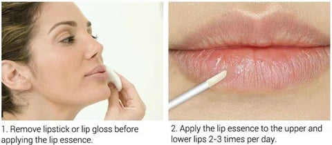 LumaGlow Lip Serum Plumper for Fuller Lips Quickly in Minutes