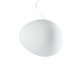 LumaVerde Organic-Shape Pendant Light, Hand-Blown Glass Finish, 4 Sizes
