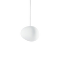 LumaVerde Organic-Shape Pendant Light, Hand-Blown Glass Finish, 4 Sizes