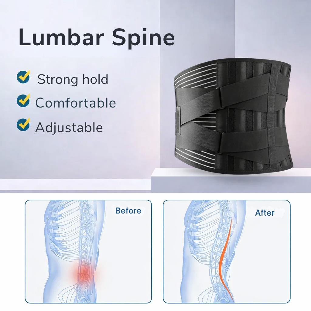 Lumbar Support Belt | 360° Stabilisation | OrthoFlexa