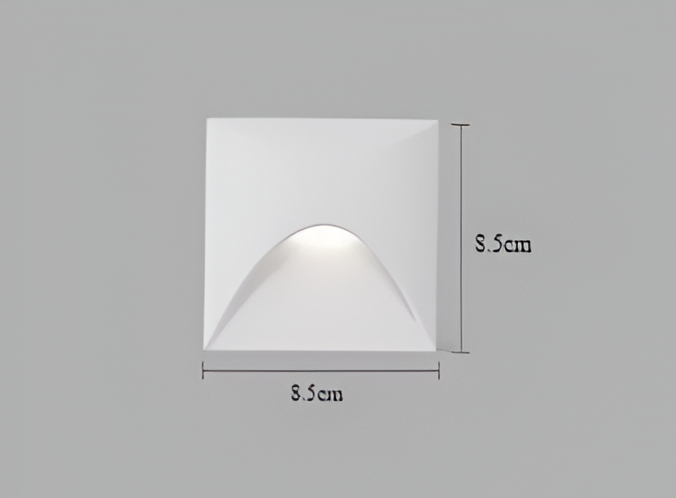 LuminiPath IP65 Waterproof Wall Light for Indoor and Outdoor Use with Motion Sensor
