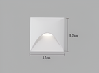 LuminiPath IP65 Waterproof Wall Light for Indoor and Outdoor Use with Motion Sensor