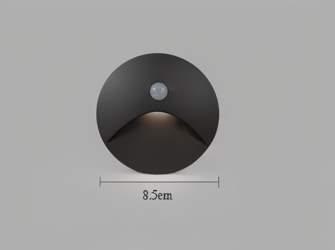LuminiPath IP65 Waterproof Wall Light for Indoor and Outdoor Use with Motion Sensor