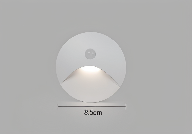 LuminiPath IP65 Waterproof Wall Light for Indoor and Outdoor Use with Motion Sensor