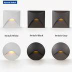 LuminiPath IP65 Waterproof Wall Light for Indoor and Outdoor Use with Motion Sensor