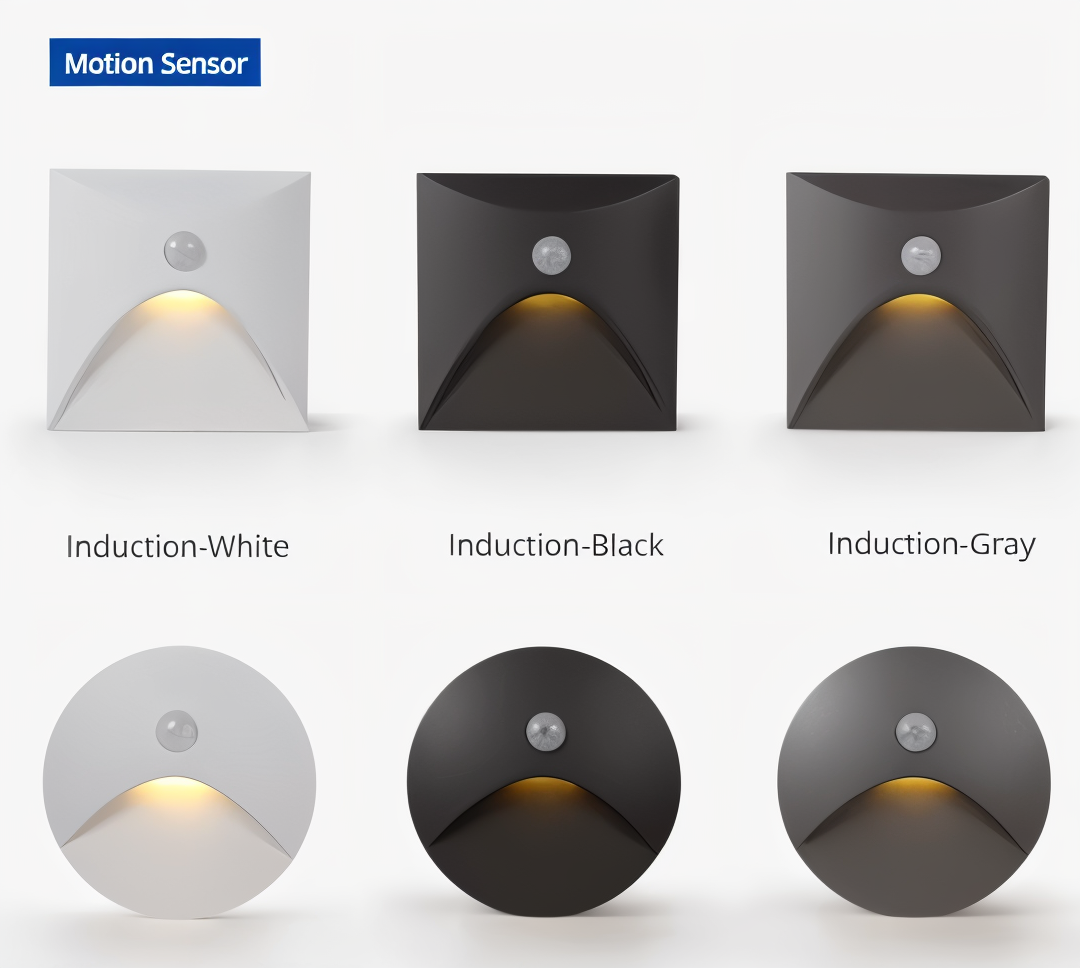 LuminiPath IP65 Waterproof Wall Light for Indoor and Outdoor Use with Motion Sensor