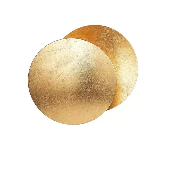 Lunaris Modern Wall Fixture — Solar Eclipse Overlapping Disc Design