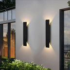 LuxeLite Waterproof Aluminium Outdoor Wall Light — Up and Down LED Lighting