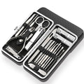 LuxeTools 19-Piece Professional Stainless Steel Manicure & Pedicure Set