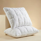 Luxurious Down Pillow | Soft Support for Restful Sleep | Breathable Cotton Cover