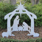 MajesticNativity | Outdoor Holiday Stable Display