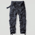 Men's Camo Cargo Trousers - Combat Trousers - 8 Pocket Relaxed Fit