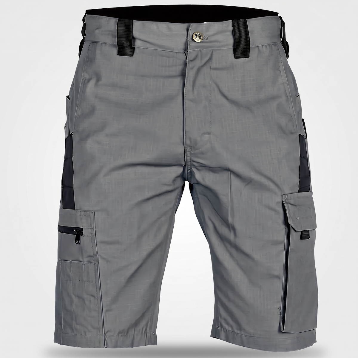 Men's Cargo Shorts – Knee Length Shorts – Zip Pocket Hiking Shorts