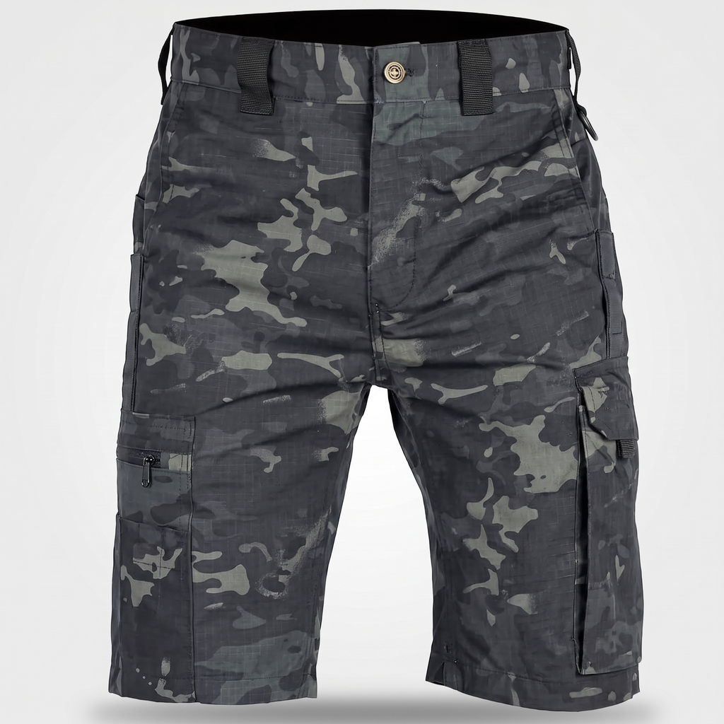 Men's Cargo Shorts – Knee Length Shorts – Zip Pocket Hiking Shorts