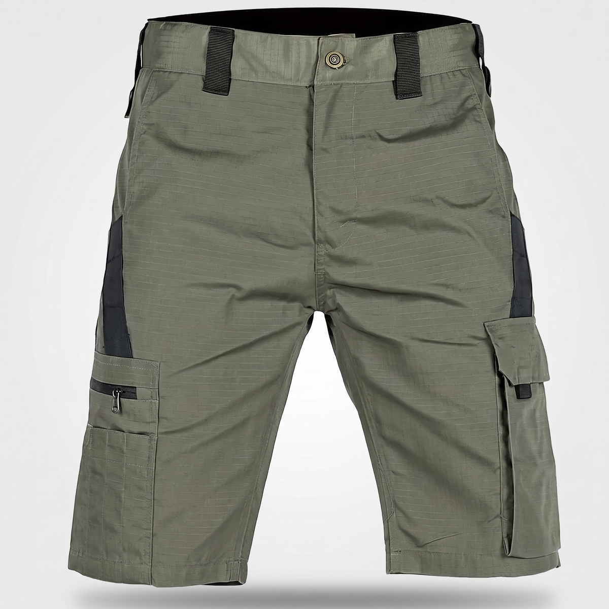 Men's Cargo Shorts – Knee Length Shorts – Zip Pocket Hiking Shorts