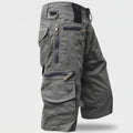 Men's Cargo Shorts - Knee Length Work Shorts with Zip Pockets