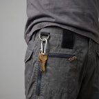 Men's Cargo Shorts - Knee Length Work Shorts with Zip Pockets