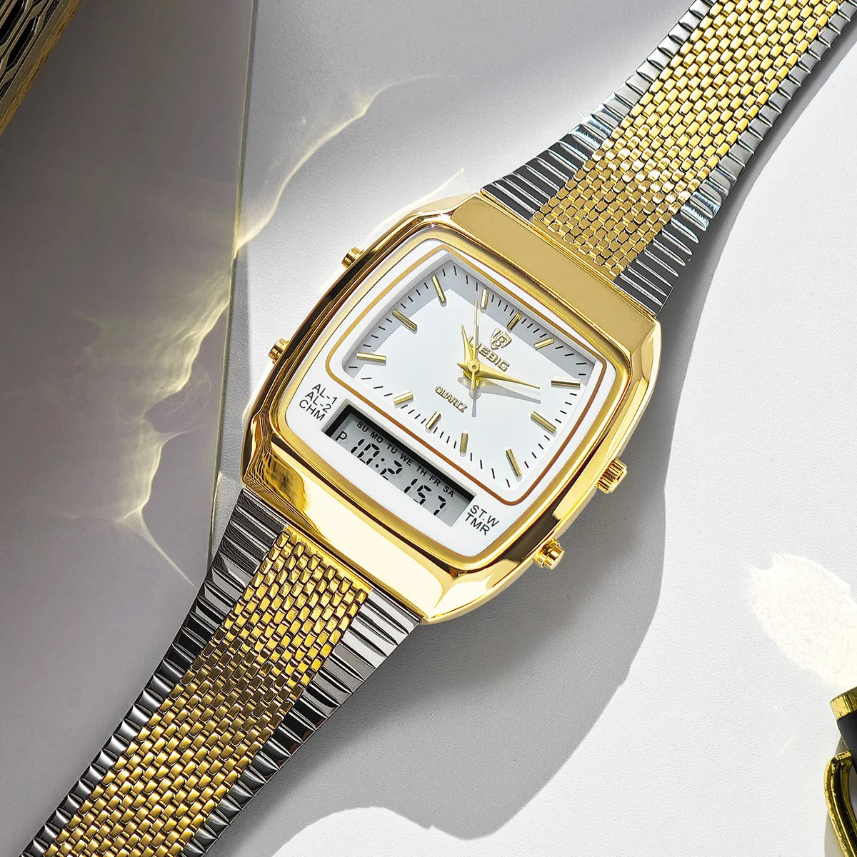 Men's Classic Analogue-Digital Hybrid Watch