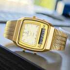 Men's Classic Analogue-Digital Hybrid Watch