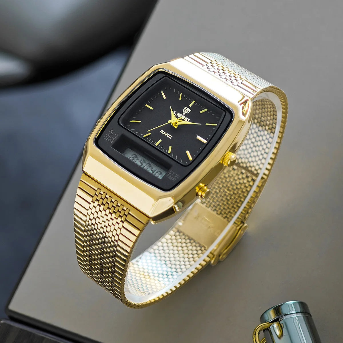 Men's Classic Analogue-Digital Hybrid Watch
