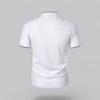 Men's Collarless Polo Shirt – Classic Style for Any Occasion