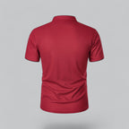 Men's Collarless Polo Shirt – Classic Style for Any Occasion