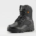 Men's Combat Boots - Side Zip Tactical Hiking Boots - Army Boots