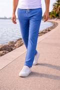 Men's Drawstring Straight Leg Trousers for Casual Comfort