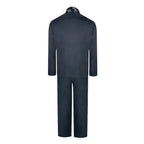 Men's Grey Suit Costume with Striped Scarf