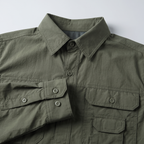 Men's Hiking Shirt - Zip Off Sleeves - Fishing Shirt - Safari Shirt