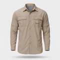 Men's Hiking Shirt - Zip Off Sleeves - Fishing Shirt - Safari Shirt