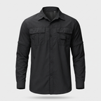 Men's Hiking Shirt - Zip Off Sleeves - Fishing Shirt - Safari Shirt