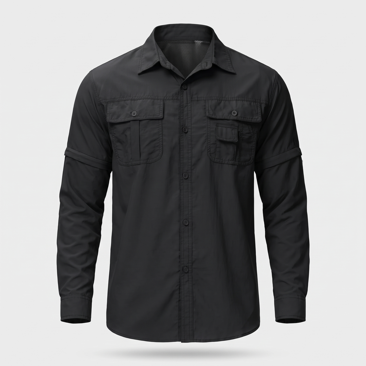 Men's Hiking Shirt - Zip Off Sleeves - Fishing Shirt - Safari Shirt